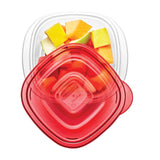 TakeAlongs Mini Deep Squares Container Set, 2 cups each, 10 Piece Set