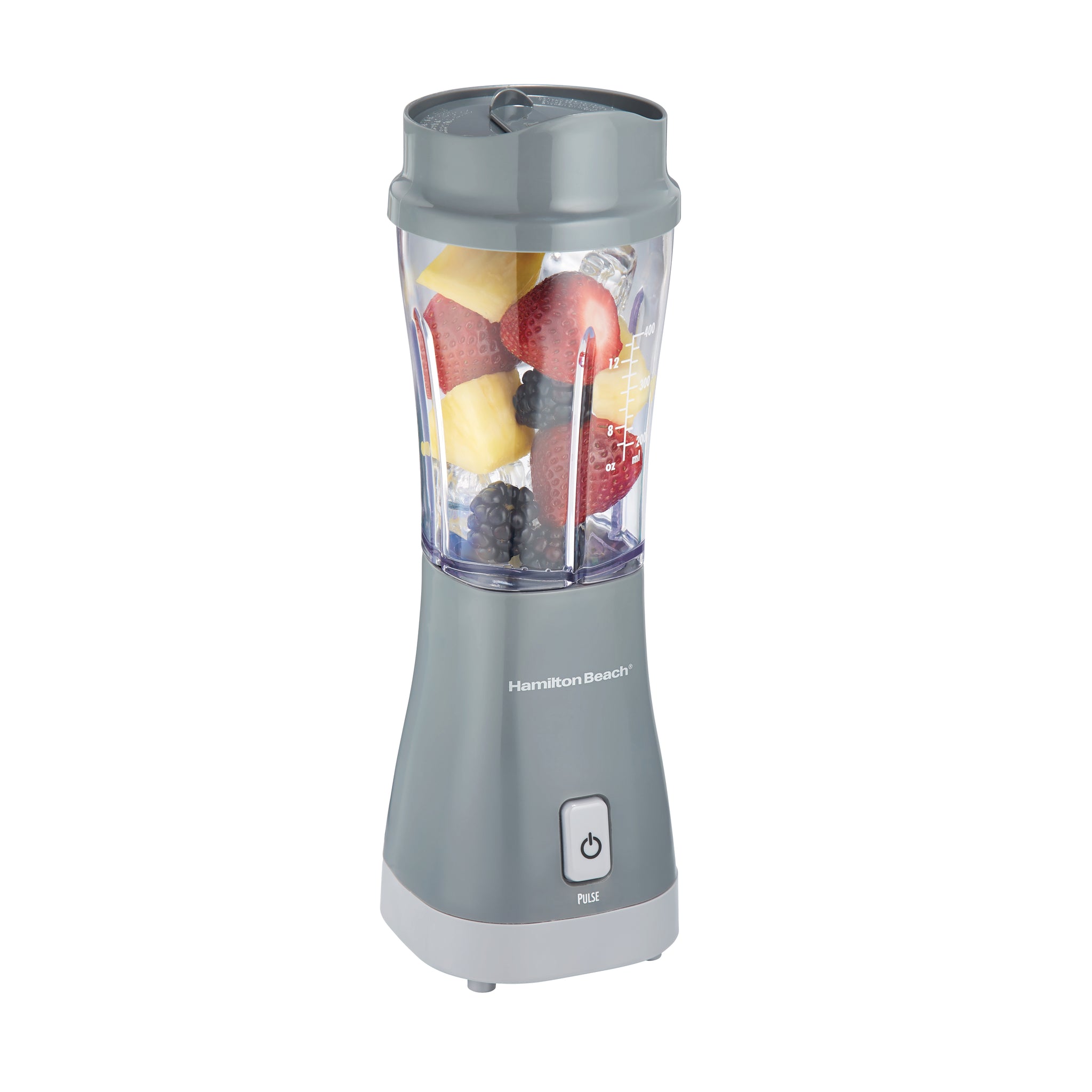 Single Serve Personal Smoothie Blender with 14 oz. Travel Cup and Lid, –  ScreenMine