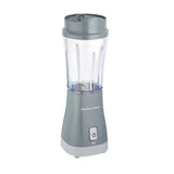 Single Serve Personal Smoothie Blender with 14 oz. Travel Cup and Lid, Grey