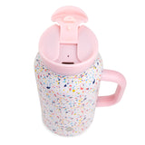 40 Ounce Confetti Stainless Steel Basin Water Bottle